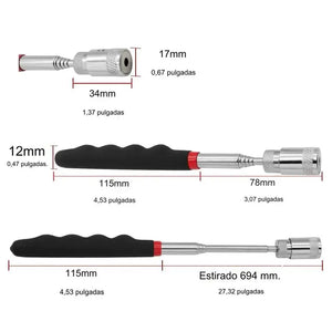 TELESCOPIO IMANTADO EXTENSIBLE