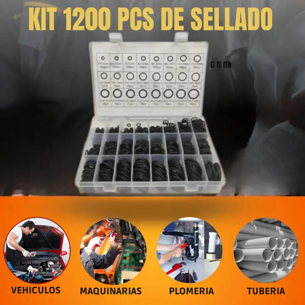 KIT DE 1200 PCS DE SELLADO